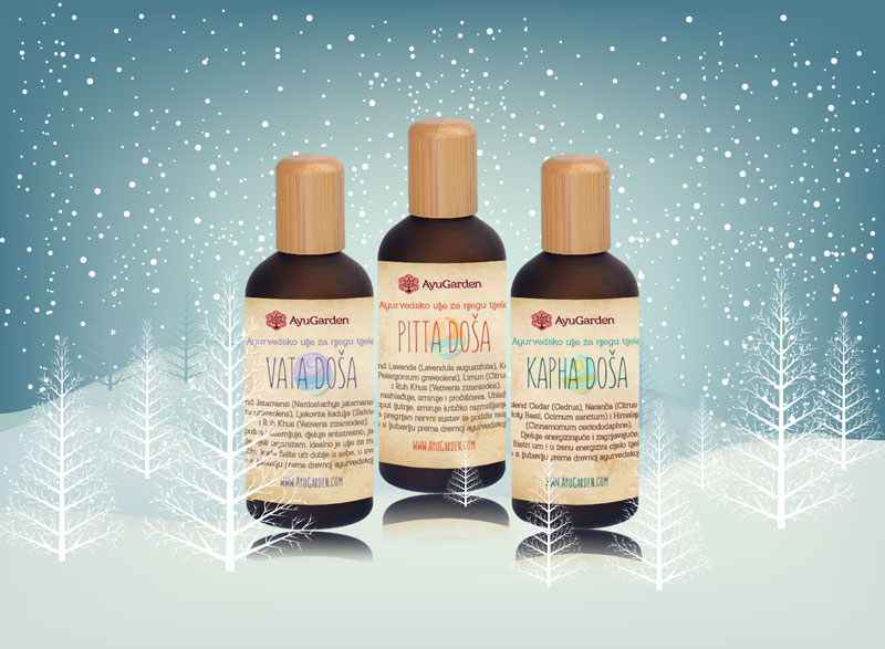 Vata / Pitta / Kapha ulja za masažu