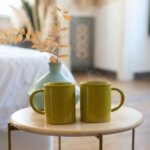 close up shot of hot beverages on a table