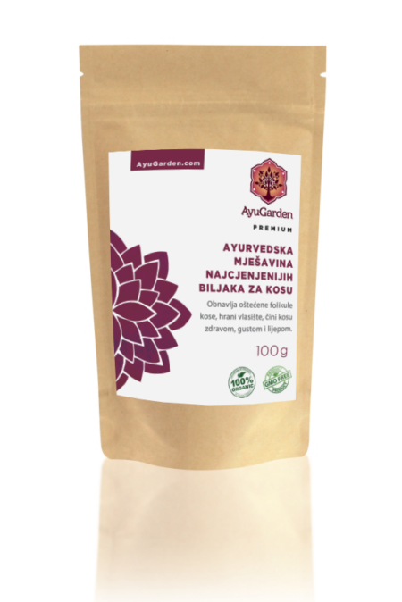 Najcjenjenija mješavina biljaka za kosu (dubinski njeguje kosu i vlasište)