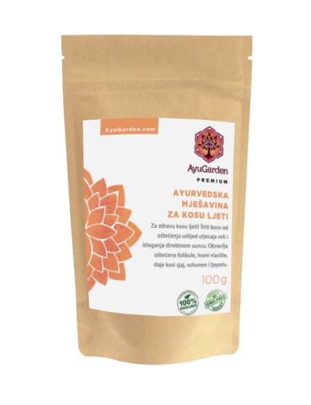 Ayurvedska mješavina za ljetnu njegu kose